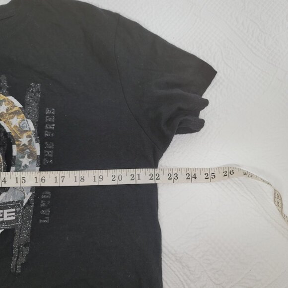 124. RealTree Short Sleeve T-Shirt Black Sz L - Picture 3 of 6